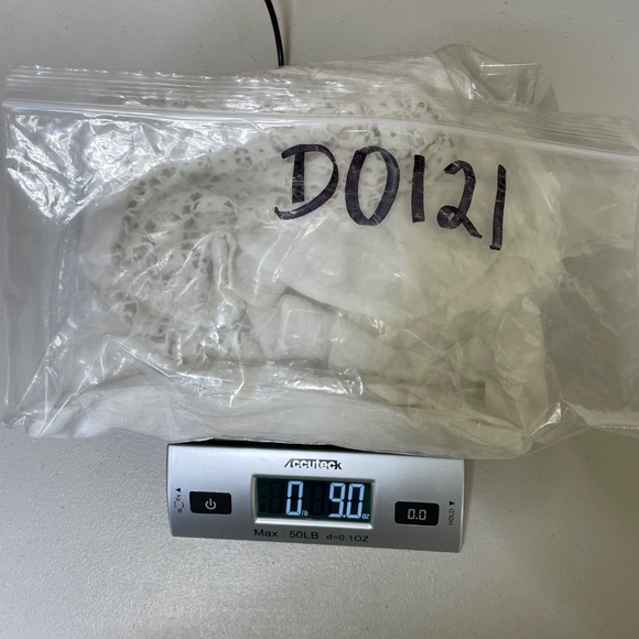 Free People Blouse Lace Inset Button Front‎ Long Sleeves High-Low Hem White W M - Picture 12 of 12